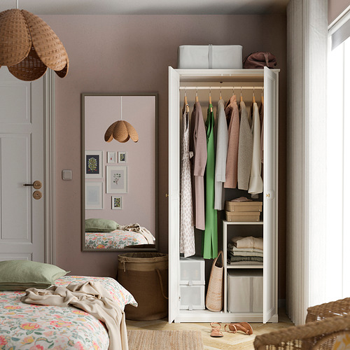 FÅGELFJÄLLET wardrobe with 2 doors