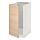 METOD - base cab f sink/waste sorting, white/Askersund light ash effect, 40x60x80 cm | IKEA Indonesia - PE637720_S1