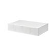 SKUBB - Storage case, white, 93x55x19 cm