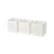 SKUBB - Box, white, 31x34x33 cm