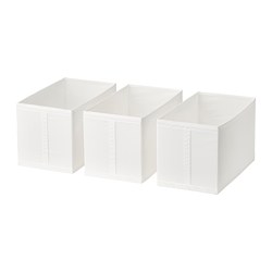 SKUBB - Kotak, putih, 31x55x33 cm