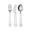FABLER - 3-piece cutlery set, stainless steel