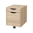 ALEX - unit laci, diwarnai putih/efek kayu oak, 36x50 cm | IKEA Indonesia - PE973117_S2