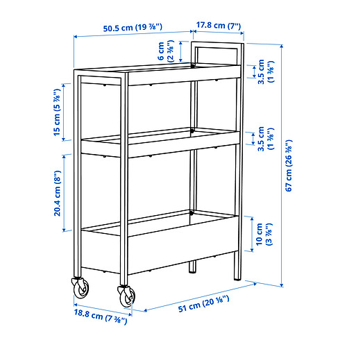 NISSAFORS Measurement Illustration