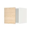METOD - Kabinet atas, putih/Askersund efek kayu ash terang, 40x60x40 cm
