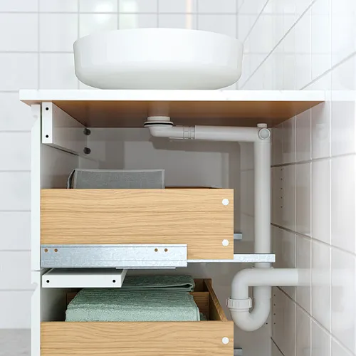 LERSJÖN/ÄNGSJÖN wash-stnd w drawers/wash-basin
