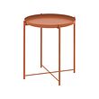 GLADOM - Tray table, bright orange, 45x53 cm