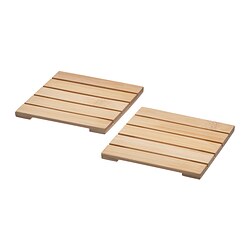 STRANDFLOKA - Coaster, bamboo