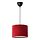 MOLNSKIKT/SUNNEBY - pendant lamp, black/dark red velvet, 33 cm | IKEA Indonesia - PE940030_S1