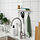 ENUDDEN wall shelf with 3 hooks