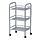 DRAGGAN - trolley, silver-colour, 41x32x75 cm | IKEA Indonesia - PE365814_S1