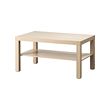 LACK - Coffee table, white stained oak effect, 90x55 cm