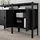 BROR - shelving unit with cabinets, black, 170x40x110 cm | IKEA Indonesia - PE688421_S1