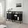 BROR - shelving unit with cabinets, black, 170x40x110 cm | IKEA Indonesia - PE688422_S1