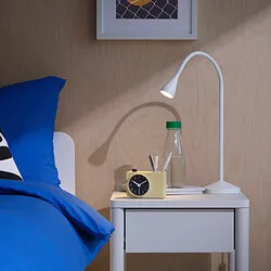 ÖKENMARSVIN - Alarm clock, yellow, 11x6x9 cm