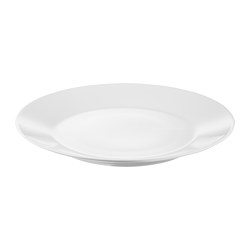 IKEA 365+ - Piring, putih, 27 cm