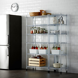 OMAR - 2 shelf sections, 140x36x181 cm