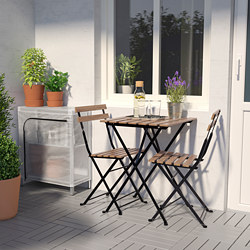 HYLLIS - Unit rak dengan sarung, transparan, 60x27x74 cm