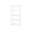 JOSTEIN - Unit rak, dalam/luar ruang/kawat putih, 81x40x180 cm