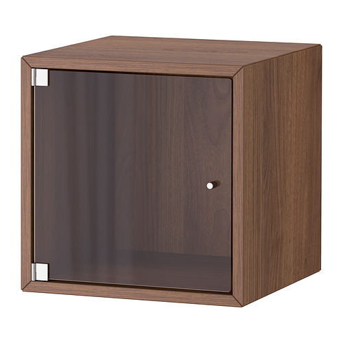 EKET kabinet dinding dengan pintu kaca