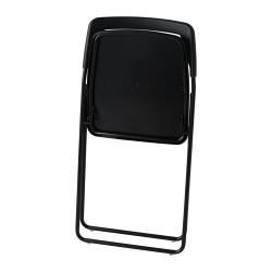 NISSE - Folding chair, black