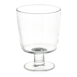 SÄLLSKAPLIG Carafe with stopper, clear glass/patterned, 30 oz - IKEA