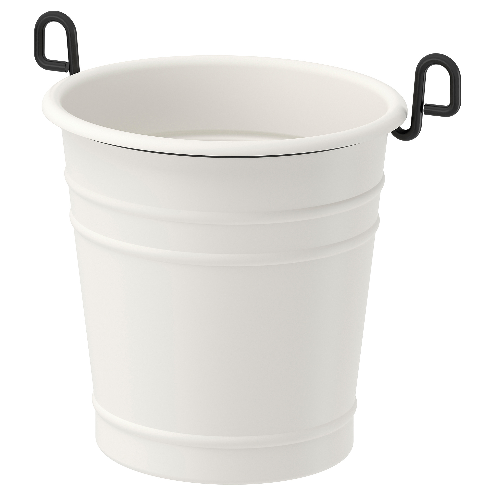 FINTORP cutlery stand, white/black, 13x13 cm IKEA Indonesia