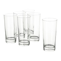 GODIS - Glass, clear glass, 40 cl
