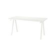TROTTEN - Desk, white, 160x80 cm