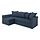 HOLMSUND - sofa tempat tidur sudut, Kilanda biru tua | IKEA Indonesia - PE910729_S1