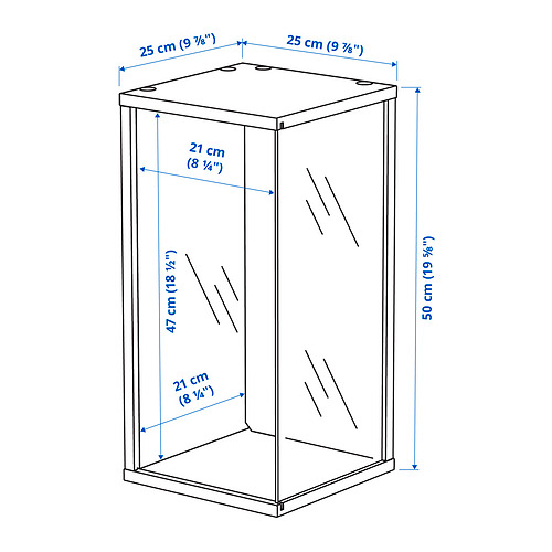 BRÄNNBOLL Measurement Illustration