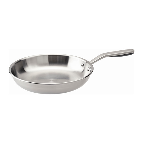 SENSUELL Frying Pan, Stainless Steel/grey, 28 Cm | IKEA Indonesia