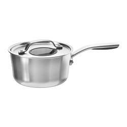 FINMAT Soup ladle, stainless steel, 12 - IKEA