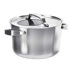 FINMAT Soup ladle, stainless steel, 12 - IKEA