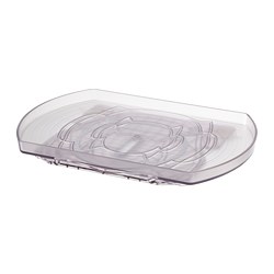 SNURRAD - Storage turntable, transparent