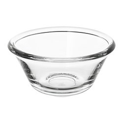 VARDAGEN - Bowl, clear glass, 12 cm