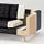 LANDSKRONA - sofa 3 dudukan, dengan chaise longue/Gunnared abu-abu tua/logam | IKEA Indonesia - PE729157_S1