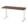 MITTZON - meja duduk/berdiri, elektrik veneer kayu walnut/putih, 120x60 cm | IKEA Indonesia - PE910913_S1
