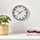 PLUTTIS - jam dinding, voltase rendah/hitam, 28 cm | IKEA Indonesia - PE829056_S1