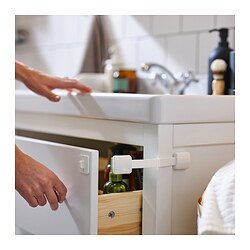 UNDVIKA - Multi latch, white