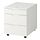 GALANT - drawer unit on castors, white, 45x55 cm | IKEA Indonesia - PE686179_S1