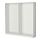 PAX - 2 wardrobe frames, white, 200x35x201 cm | IKEA Indonesia - PE514174_S1