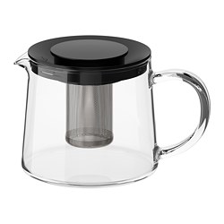 RIKLIG - Teko, kaca, 0.6 l