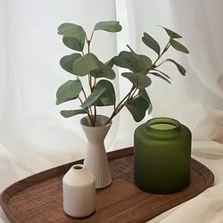SMYCKA - Ranting hiasan, dalam/luar ruang/eucalyptus, 29 cm