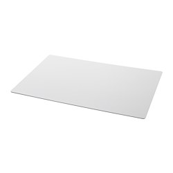SKRUTT - Desk pad, white, 65x45 cm