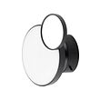 KABOMBA - Lampu dinding LED dengan cermin, dapat diredupkan matt/hitam, 20 cm