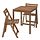 NÄMMARÖ - table and 2 folding chairs, outdoor, light brown stained | IKEA Indonesia - PE911151_S1