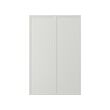 ASPUDDEN - pintu 2 unit u set kabinet dasar, abu-abu muda, 25x80 cm | IKEA Indonesia - PE974343_S2