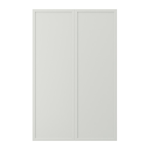 ASPUDDEN pintu 2 unit u set kabinet dasar