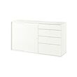 VIHALS - Storage combination, white, 165x47x90 cm